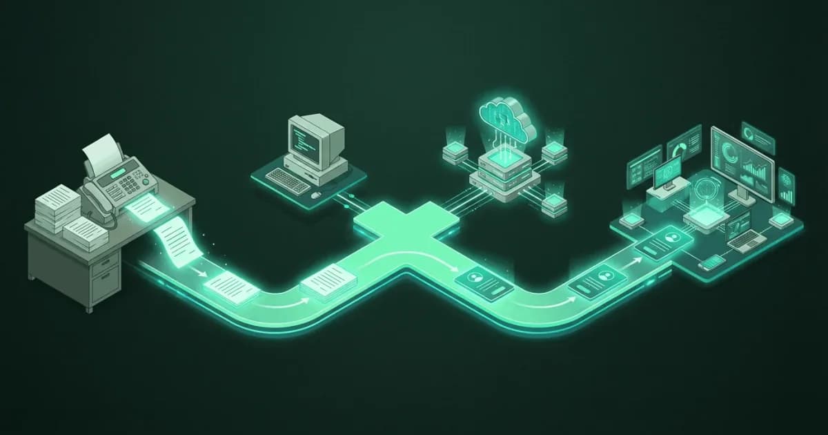 Electronic Referral Management Systems: From Fax to AI Electronic referral management systems evolution from fax to AI