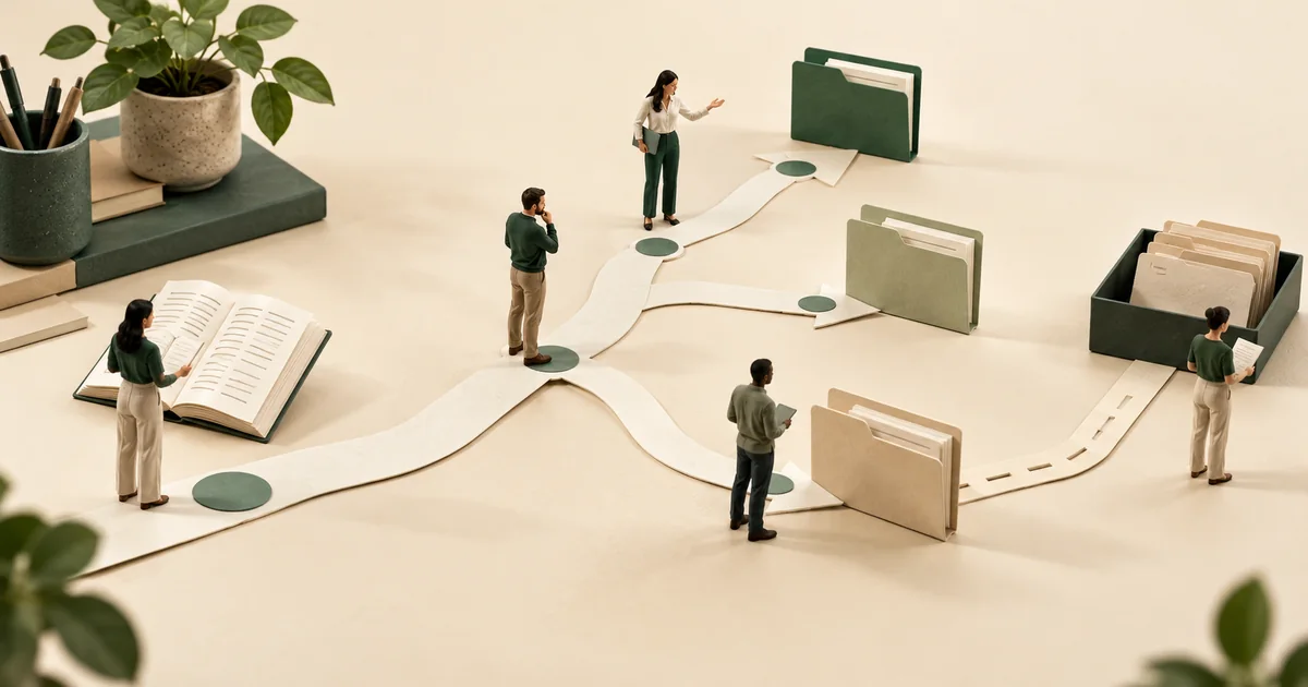 Staff mapping authorization decisions, accountable owners and exception routes
